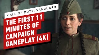 Call of Duty Vanguard  The First 11 Minutes of Campaign Gameplay 4K [upl. by Hanikehs]