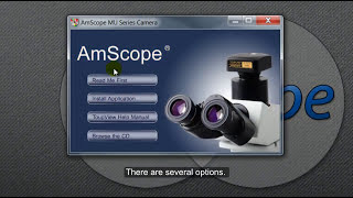 AmScope  Installing ToupView Software [upl. by Oiramd]