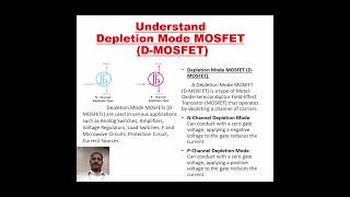 Understand Depletion mode MOSFET Shortडिप्लेशन मोड मॉस्फेट क्या होता है  समझे [upl. by Lytsirhc247]