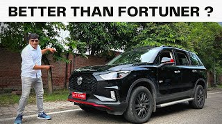 2023 MG Gloster Black storm Edition drive review Better than Fortuner [upl. by Briana215]