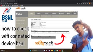 how to know how many device is connected to my bsnl wifi network [upl. by Wyatan]