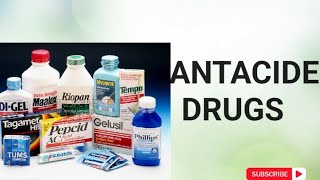 Antacids drugs Gastrointestinal drugs [upl. by Nitnerb]