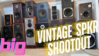 Vintage speakers from legends to unknown ranked by me [upl. by Sina156]