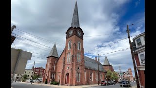 Huntingdon Presbyterian Church Clock Tower PreRenovation Tour [upl. by Nhguaval]