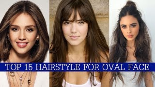 Top 15 Jaw Dropping HairStyle for Oval Face  Best 15 Oval Face HairStyle for women [upl. by Anyahs253]