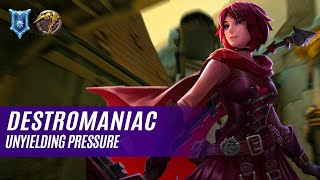 DestroManiac VORA PALADINS COMPETITIVE DIAMOND UNYIELDING PRESSURE [upl. by Novelc]