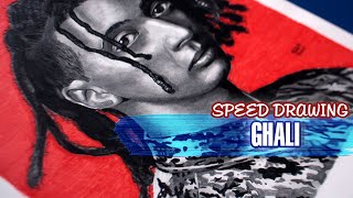 Speed Drawing GHALI 💡 Sergio Piyadi Art [upl. by Lalitta]