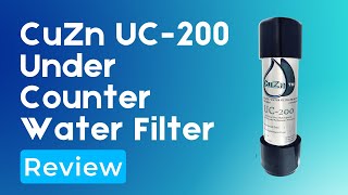 CuZn UC200 Under Counter Water Filter Review Pros amp Cons Explained [upl. by Nylad]