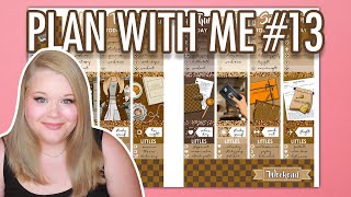 Designer Luxury Inspired Kit  Plan With Me 13 ft TheVelvetPaperCo [upl. by Aiekram827]