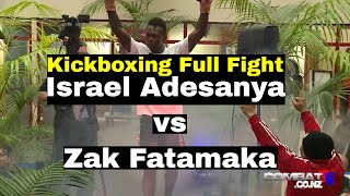 Israel Adesanya v Zak Fatamaka  Kickboxing Classic [upl. by Kristal]