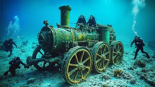 Mysterious 1800s Steam Car Found in Ocean Depths – Divers Were Shocked [upl. by Rotberg158]