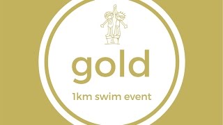 Aquatic Achievers Gold 1km Swim Event  October 2016 [upl. by Gnilrad]