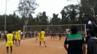 Volley ball  Sport Fiesta 2014  NIT Rourkela [upl. by Sandon500]