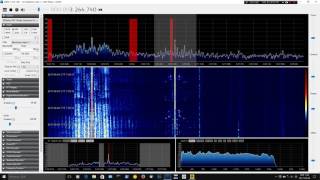 V28 North Korean Numbers Station quotThe Parrotquot 32669kHz GMT 20170404 10351040 [upl. by Annaes182]