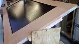 Staining Large Interior Doors [upl. by Haggerty]