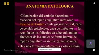 TRAUMATO TEORÍA 17 TUBERCULOSIS OSTEOARTICULAR [upl. by Dolph985]