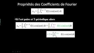 Simplification des coefficients de Fourier pour  a une fonction paire [upl. by Files]