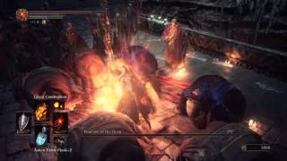 Dark Souls 3 Pyromancer Burndown  Deacons of the Deep Great Combustion Only [upl. by Kreg]