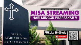 Misa Minggu Prapaskah V  Gereja Paroki MBSB Kota Wisata  Keuskupan Bogor [upl. by Rivi263]