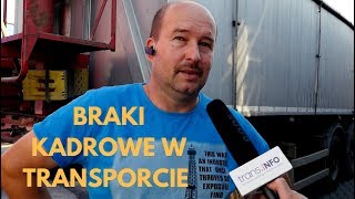 Braki kadrowe w transporcie co powinno się zmienić żeby kierowcy nie odchodzili z zawodu [upl. by Rafiq]