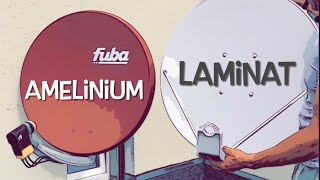 Czasza satelitarna z laminatu Laminas OFC800 test sygnału z 80cm anteny konkurs FuBa DAA850 [upl. by Sisely20]