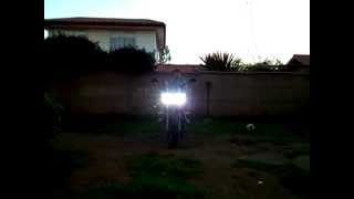 Yamaha FZ6 S2 Fazer  HID Bixenon Projector  auxiliary LED lights v3 [upl. by Haleigh456]