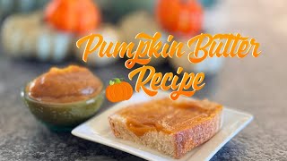 Fall Food Recipes  Easy Homemade Pumpkin Butter Recipe [upl. by Phillip419]