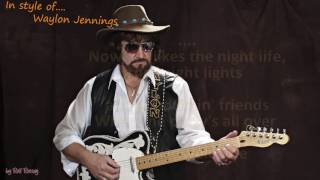 Waylon Jennings  Good Hearted Woman  Cover [upl. by Alfred]