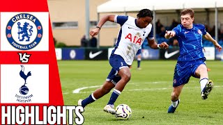 Chelsea vs Tottenham  WHAT A GAME🔥 All Goals amp Highlights  U18 Premier League  301124 [upl. by Yaja448]