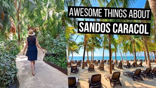 15 Things I Liked About SANDOS CARACOL ECO RESORT  Playa Del Carmen Mexico [upl. by Yacov]