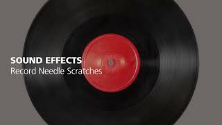 Record Needle Scratches  Sound Effects High Quality [upl. by Conchita]