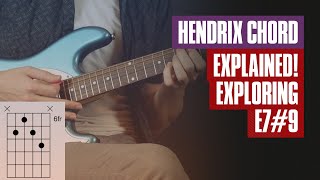 Jimi Hendrix Chord Lesson  Guitar Tricks [upl. by Berri]