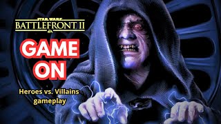 GAME ON  Star Wars Battlefront 2  HvV gameplay [upl. by Yenitsed]