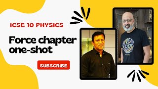 Revise Force chapter with Satish Sir  Oneshot video  ICSE 10 Physics Exam  SWS [upl. by Kandy]