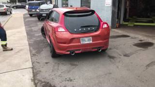 Volvo C30 T5 Staight pipe exhaust system [upl. by Kris]