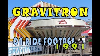 GRAVITRON ON RIDE FOOTAGE AT THE BRISBANE EKKA 1991 [upl. by Linnie]