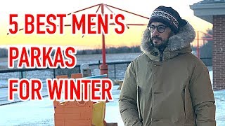 5 Best Mens Parkas For Winter  Coats Review [upl. by Now987]