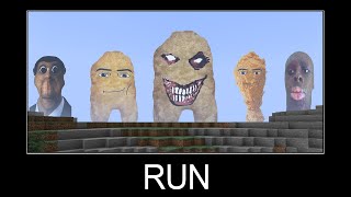 Compilation Scary Moments part 28  Wait What meme in minecraft [upl. by Arreyt]