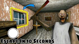 Escape in 10 Seconds from Granny Chapter 1 with Secret Glitch Game Definition Hindi Tips amp Tricks [upl. by Grenier]