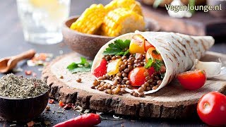 VEGAN MEXICAANSE WRAP RECEPT🌯 [upl. by Ahsram]