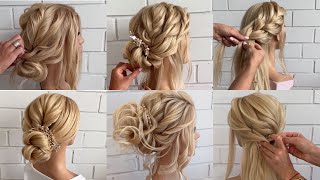 Top 7 beautiful and fast hairstyles for wedding [upl. by Simmonds]