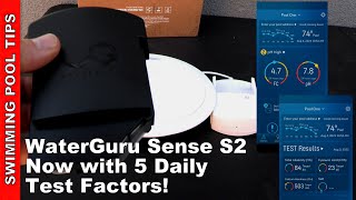 WaterGuru Sense S2 Now with 5 Daily Test Factors [upl. by Liek]