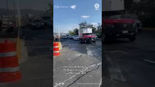 Abren tres carriles del puente Transportistas en León [upl. by Vudimir]