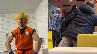 Screaming In Public Restrooms Prank [upl. by Lertnek58]