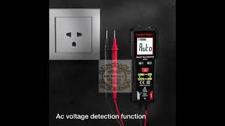 HABOTEST HT93 Digital Multimeter ACDC Votage Current Automatic Tester 2000 Counts Ohm Ammeter [upl. by Valentia]