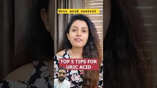 Top 5 Tips for Uric Acid shortvideo ytshorts uricacid facts health shivangidesai helthfacts [upl. by Marrin]