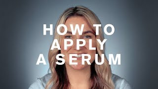 Serum 101 How to Apply a Serum  Estée Lauder UK [upl. by Ahsietal]