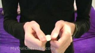 The rubber coin Learn magic coin tricks right now [upl. by Neelyar]