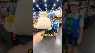 I Found Giant Snorlax Pokemon Plush [upl. by Eugaet]