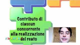 Uno sguardo al diritto penale  Concorso di persone Reato commissivo doloso [upl. by Eatnom]